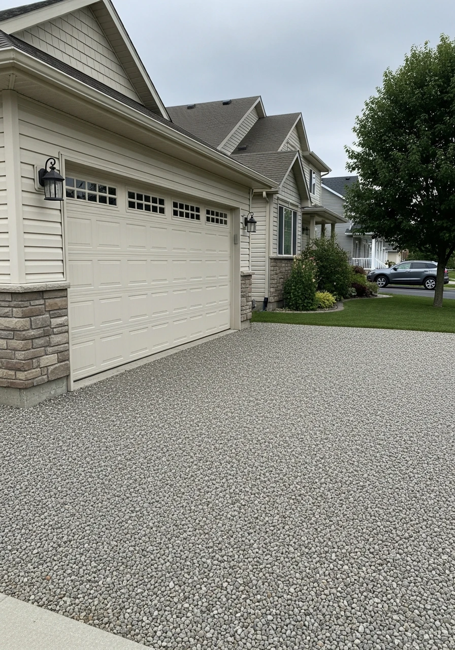 Garage Apron or Parking Spot