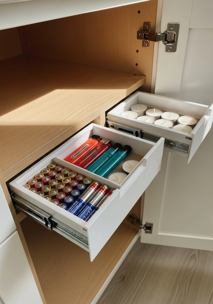 Hidden Interior Drawers - 50 Smart Kitchen Organization Ideas That Look High-End