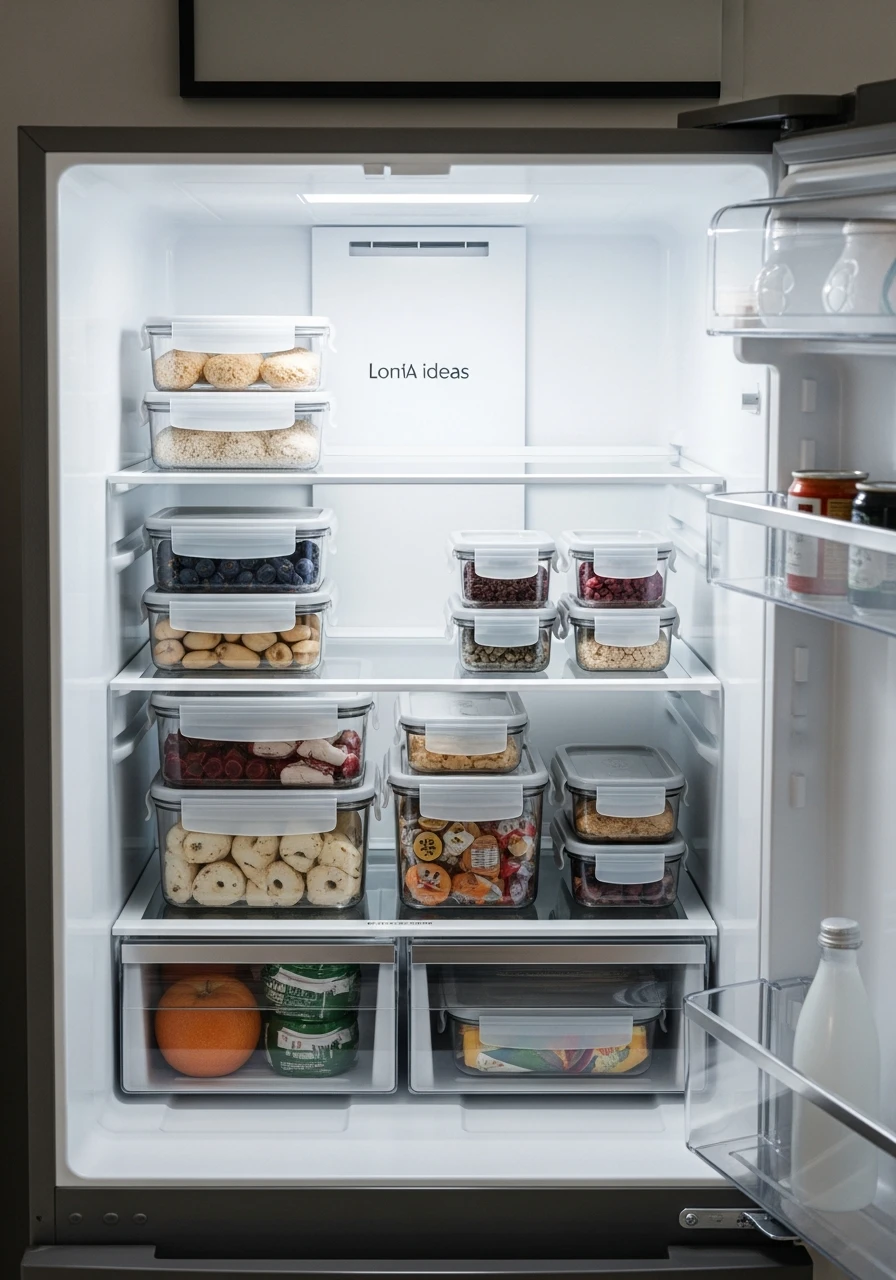 Stackable Food Storage Sets - 50 Smart Kitchen Organization Ideas That Look High-End