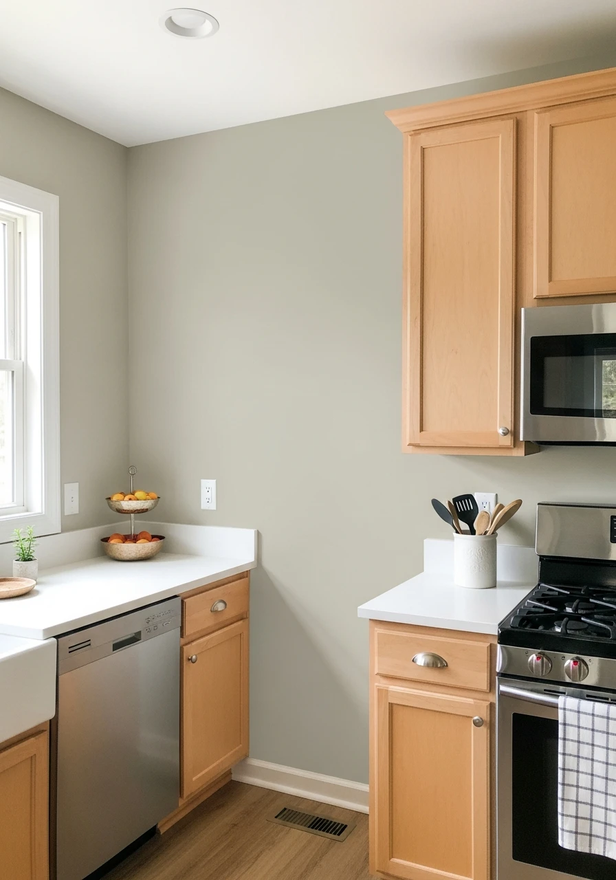Neutral Ground Understated Warmth - 45 Kitchen Paint Colors for a High-End Look on a Budget