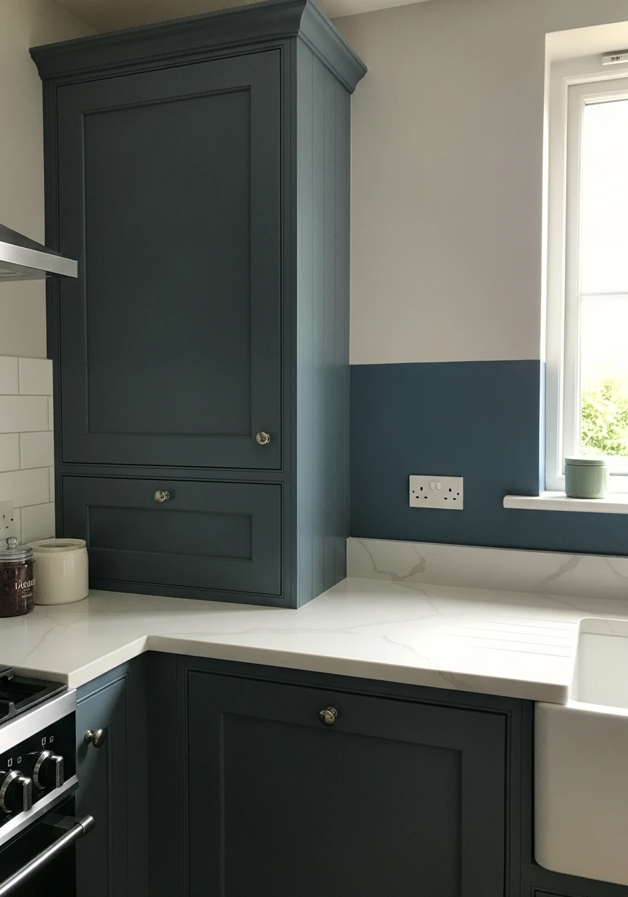Inchyra Blue Depth Calm - 45 Kitchen Paint Colors for a High-End Look on a Budget