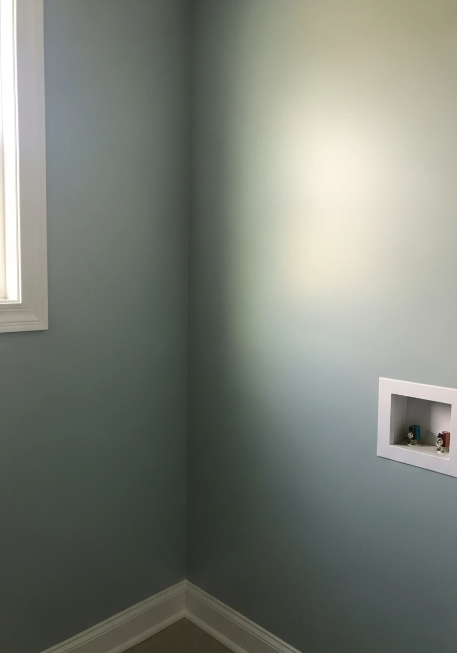 Silvery Mint Refreshing Coolness - The Best Laundry Room Paint Colors for a High-End Look (On a Budget!)