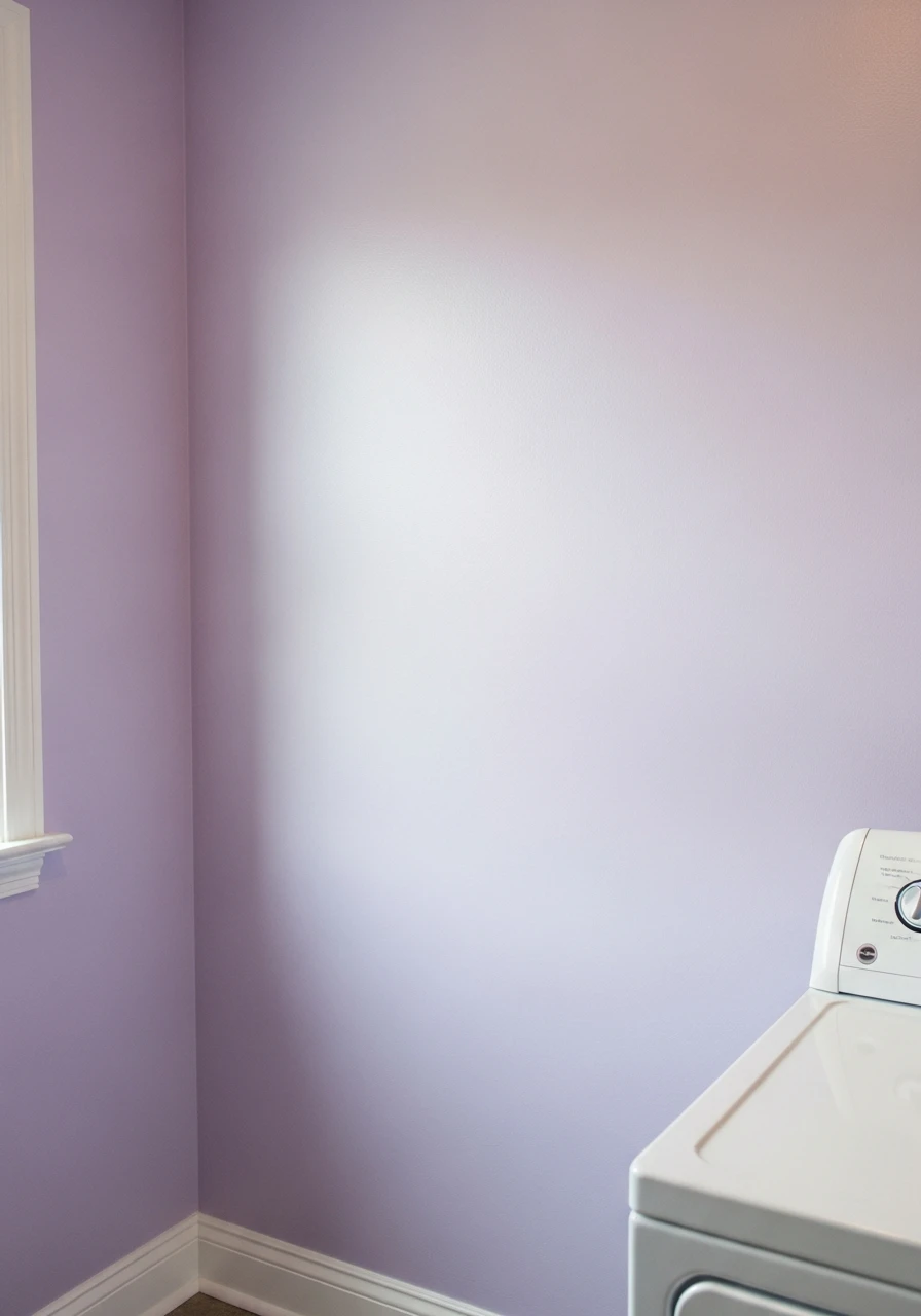 Pale Lilac Subtle Character - The Best Laundry Room Paint Colors for a High-End Look (On a Budget!)