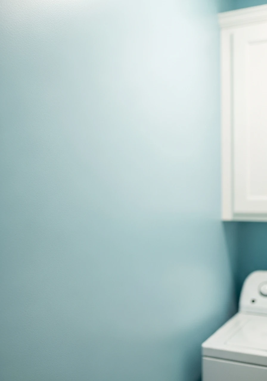 Powder Blue Airy Vibes - The Best Laundry Room Paint Colors for a High-End Look (On a Budget!)