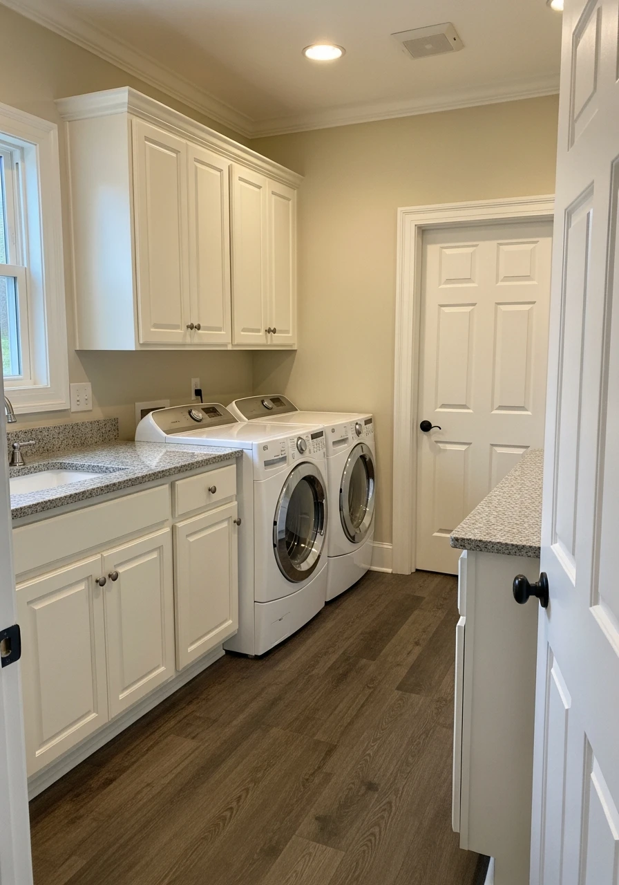 Classic Ivory Timeless Elegance - The Best Laundry Room Paint Colors for a High-End Look (On a Budget!)
