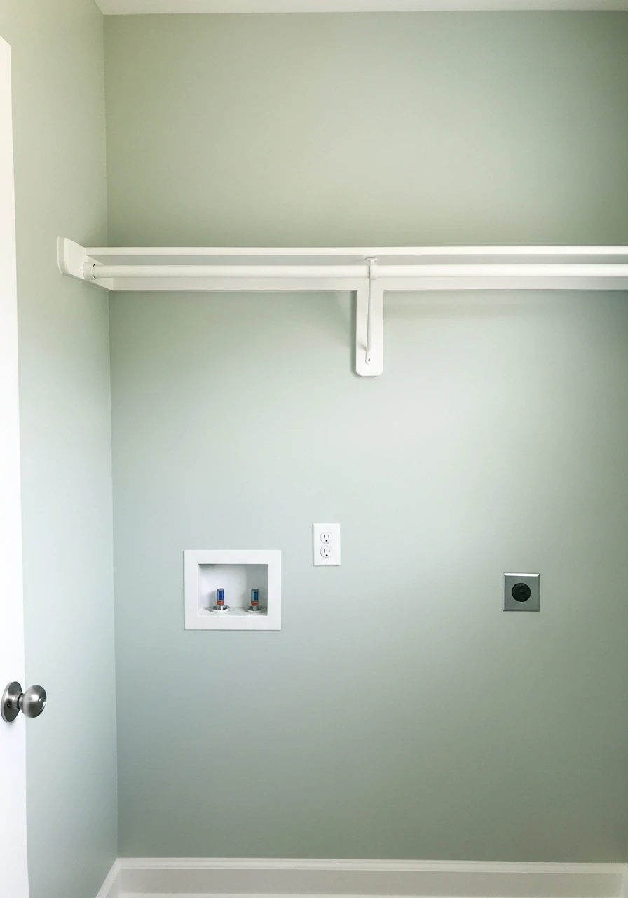 Sea Salt Green Neutral - The Best Laundry Room Paint Colors for a High-End Look (On a Budget!)