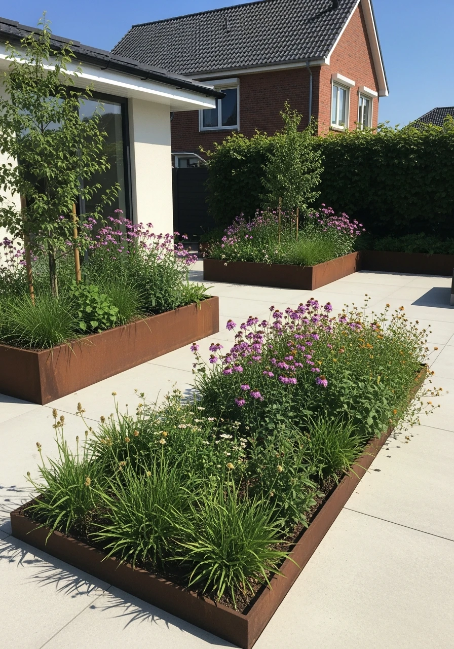 Native Plant Integration - 50 Modern Garden Ideas to Create Your Dream Outdoor Space