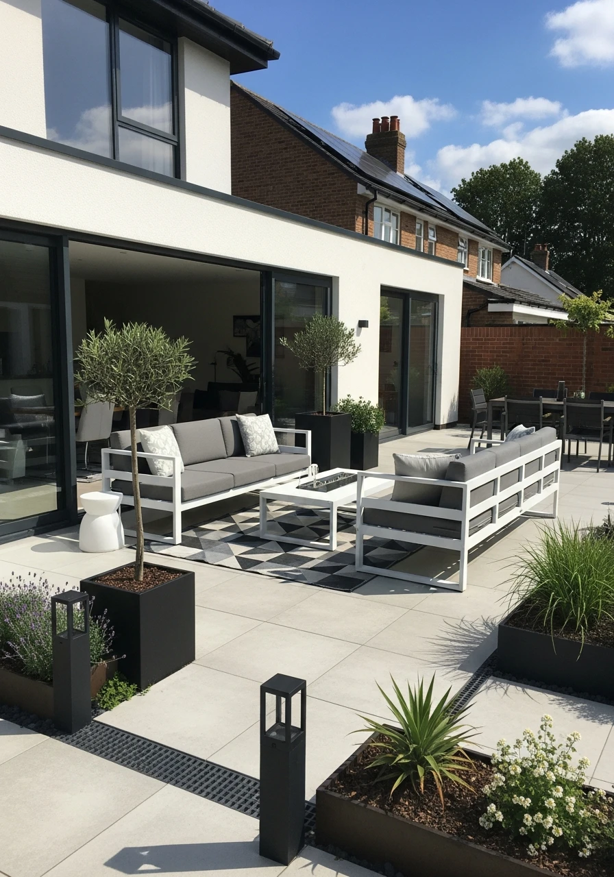 Outdoor Living Rooms - 50 Modern Garden Ideas to Create Your Dream Outdoor Space