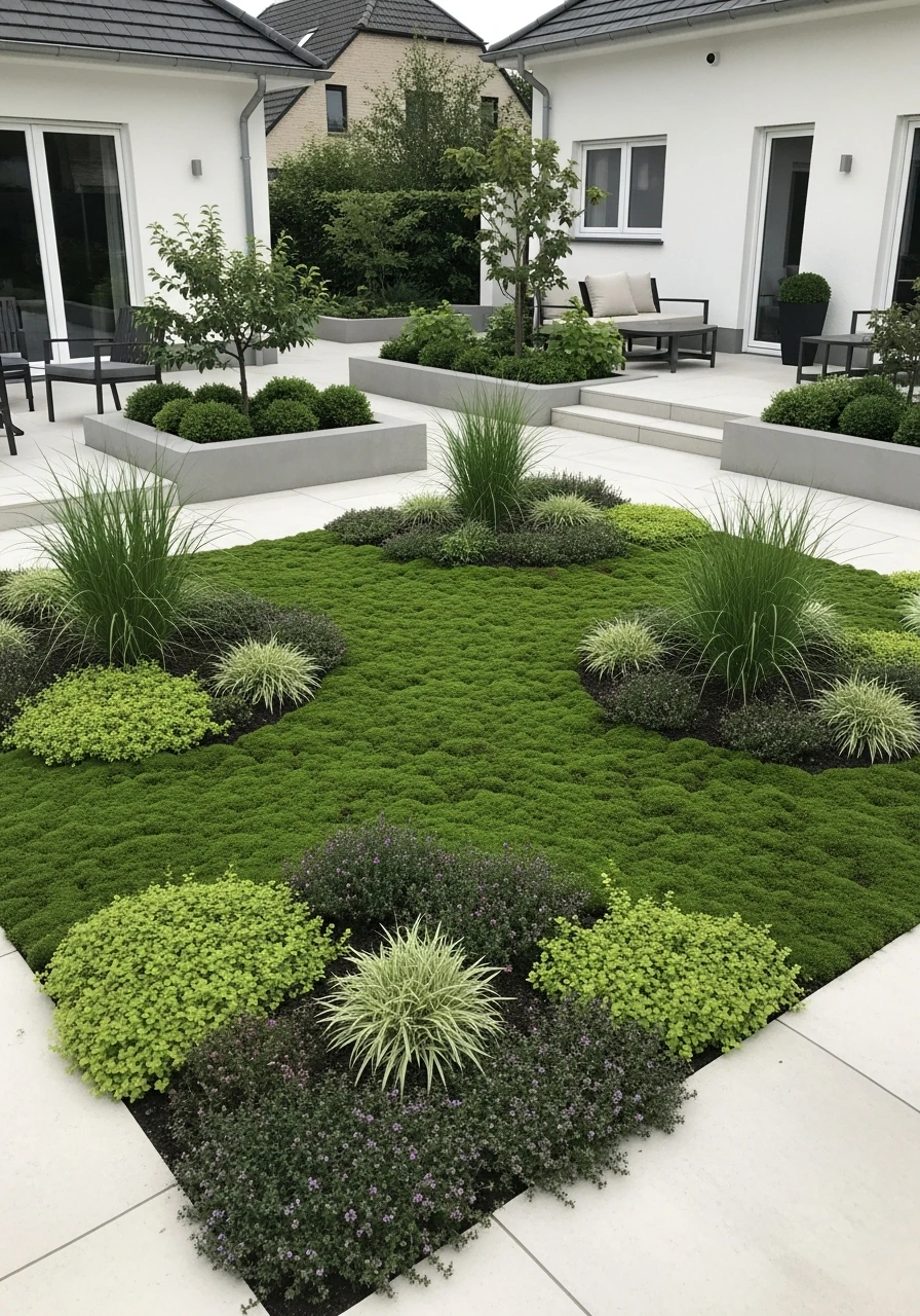 Low-Maintenance Turf - 50 Modern Garden Ideas to Create Your Dream Outdoor Space