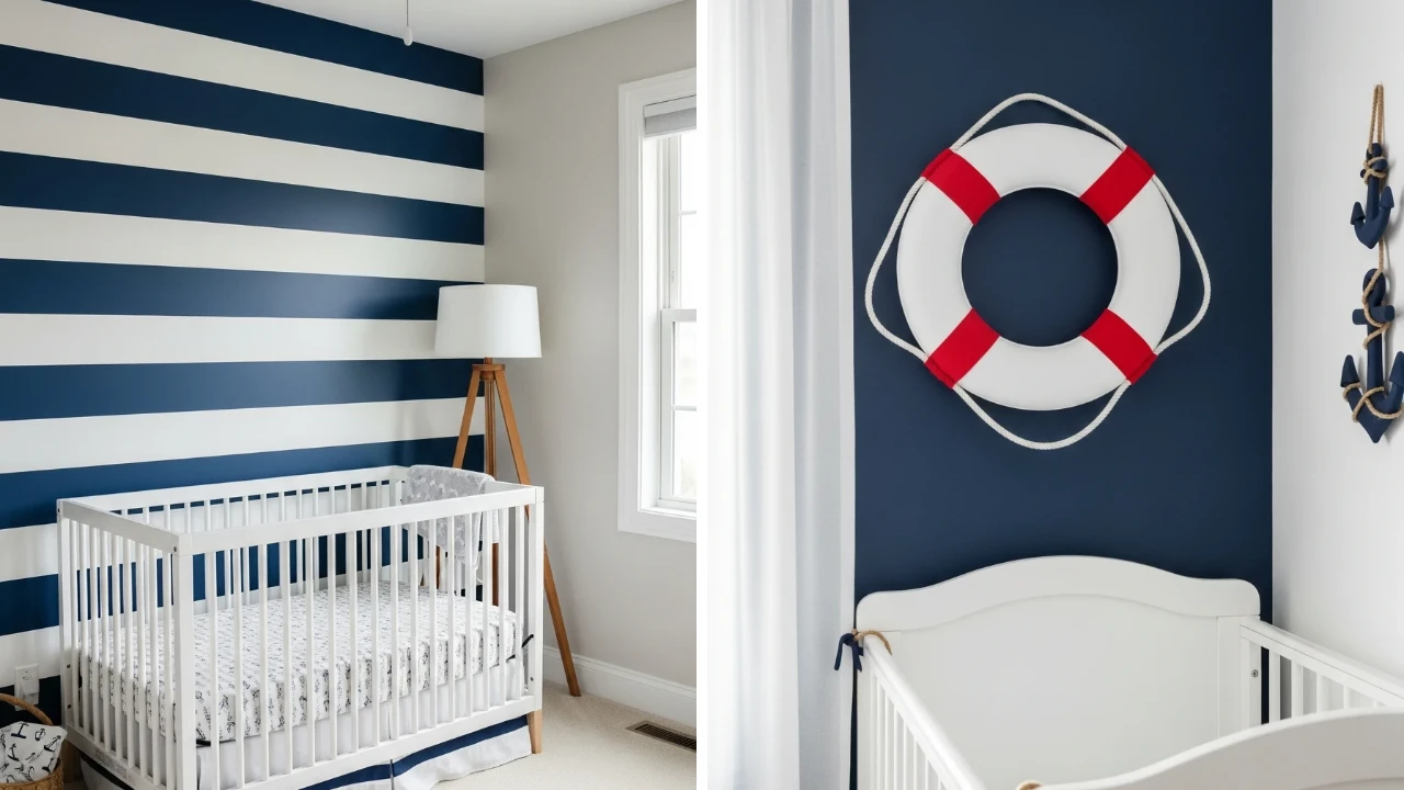 30 Simple Nautical Nursery Ideas - Addicted To Organization
