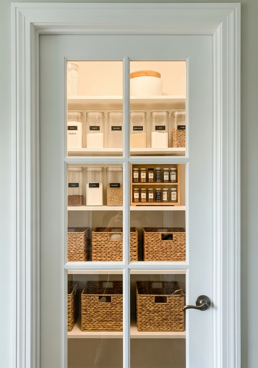 Pantry Door Glass Panels - 50 Brilliant Pantry Organization Ideas for a Perfect Kitchen
