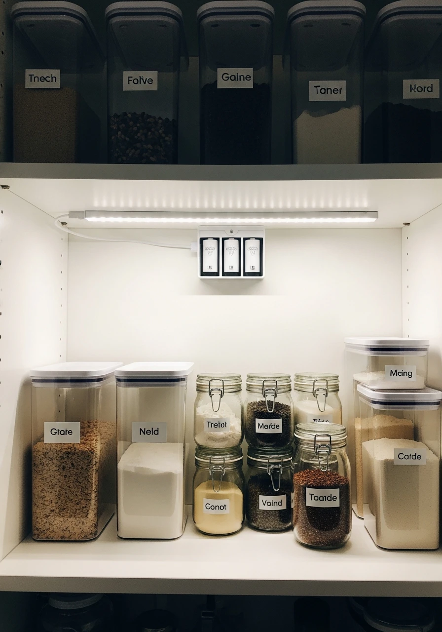 Pantry Lighting Installation - 50 Brilliant Pantry Organization Ideas for a Perfect Kitchen