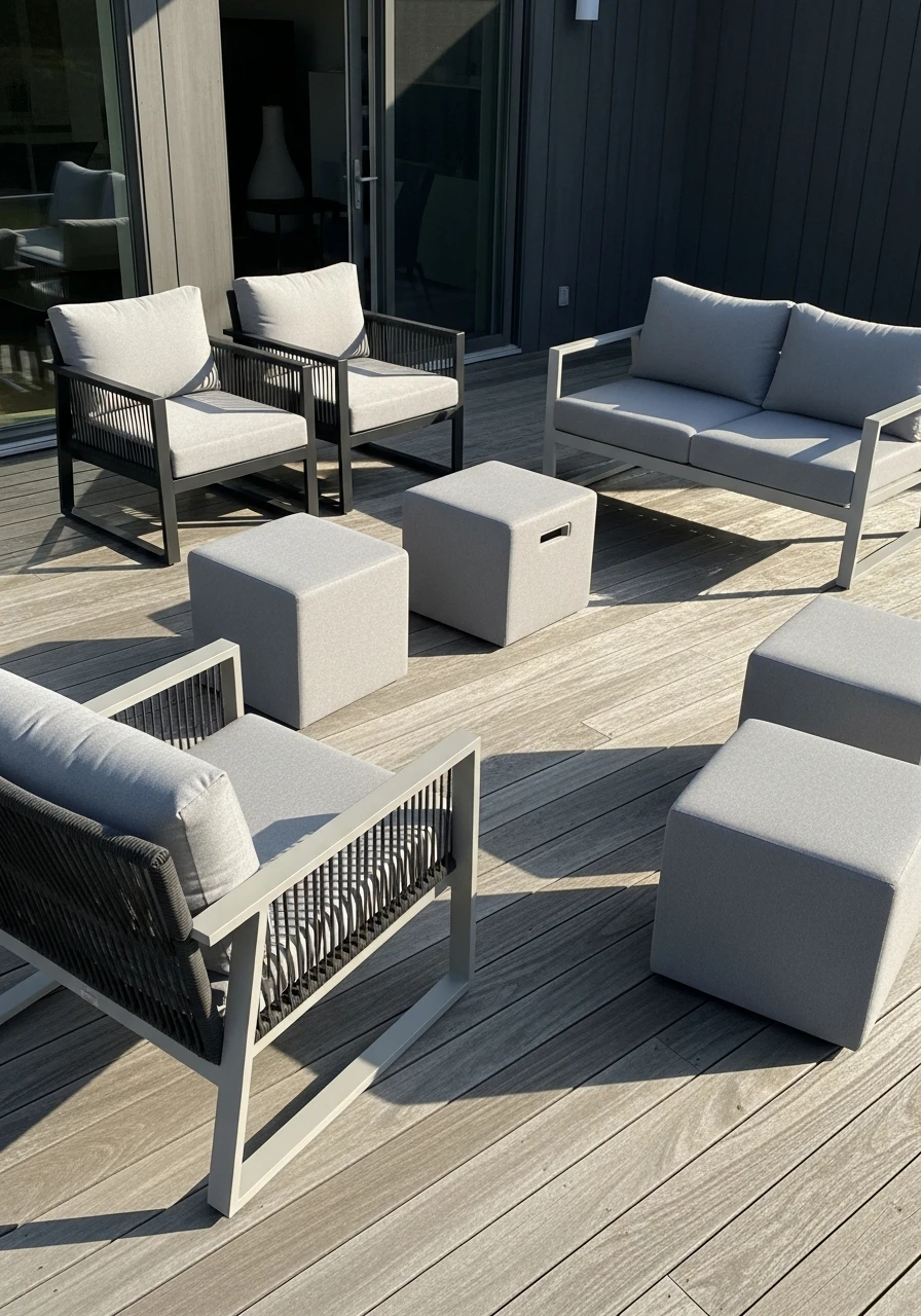 Flexible Mix-and-Match Furniture - 50 Gorgeous Patio Furniture Ideas for a High-End Look on a Budget