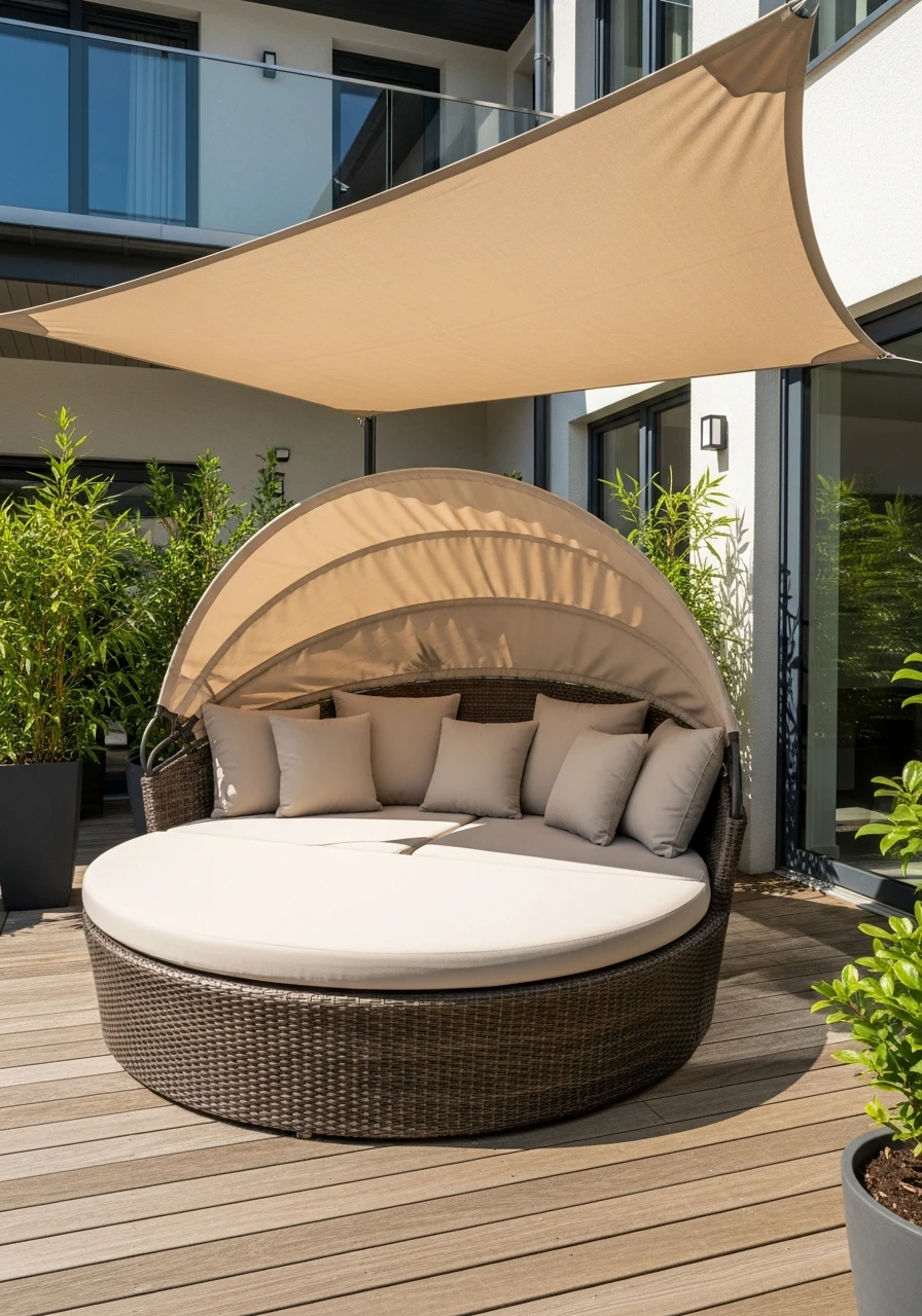 Outdoor Daybeds and Canopy Lounges - 50 Gorgeous Patio Furniture Ideas for a High-End Look on a Budget