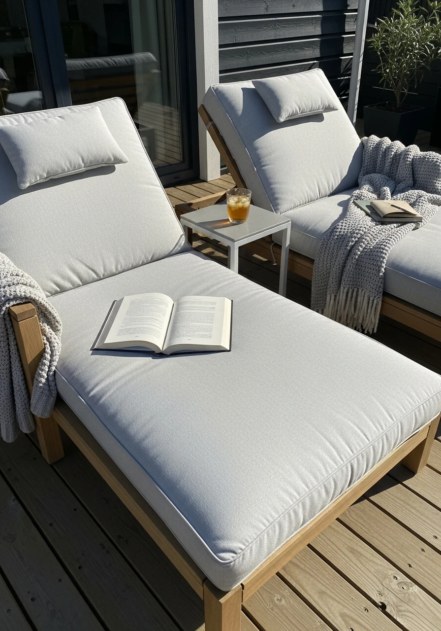 Deep-Cushion Lounge Chairs - 50 Gorgeous Patio Furniture Ideas for a High-End Look on a Budget