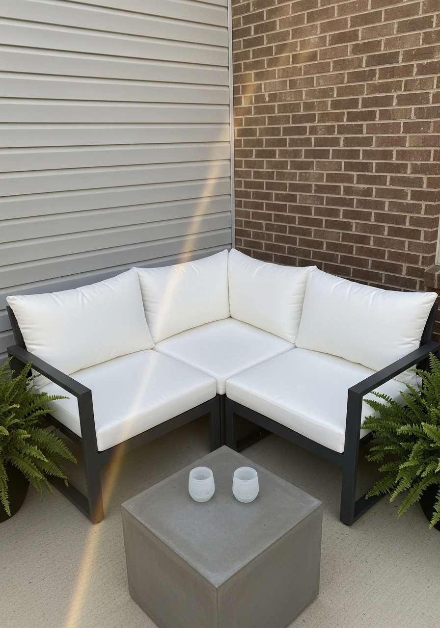 Corner Patio Sectional Furniture - 50 Gorgeous Patio Furniture Ideas for a High-End Look on a Budget