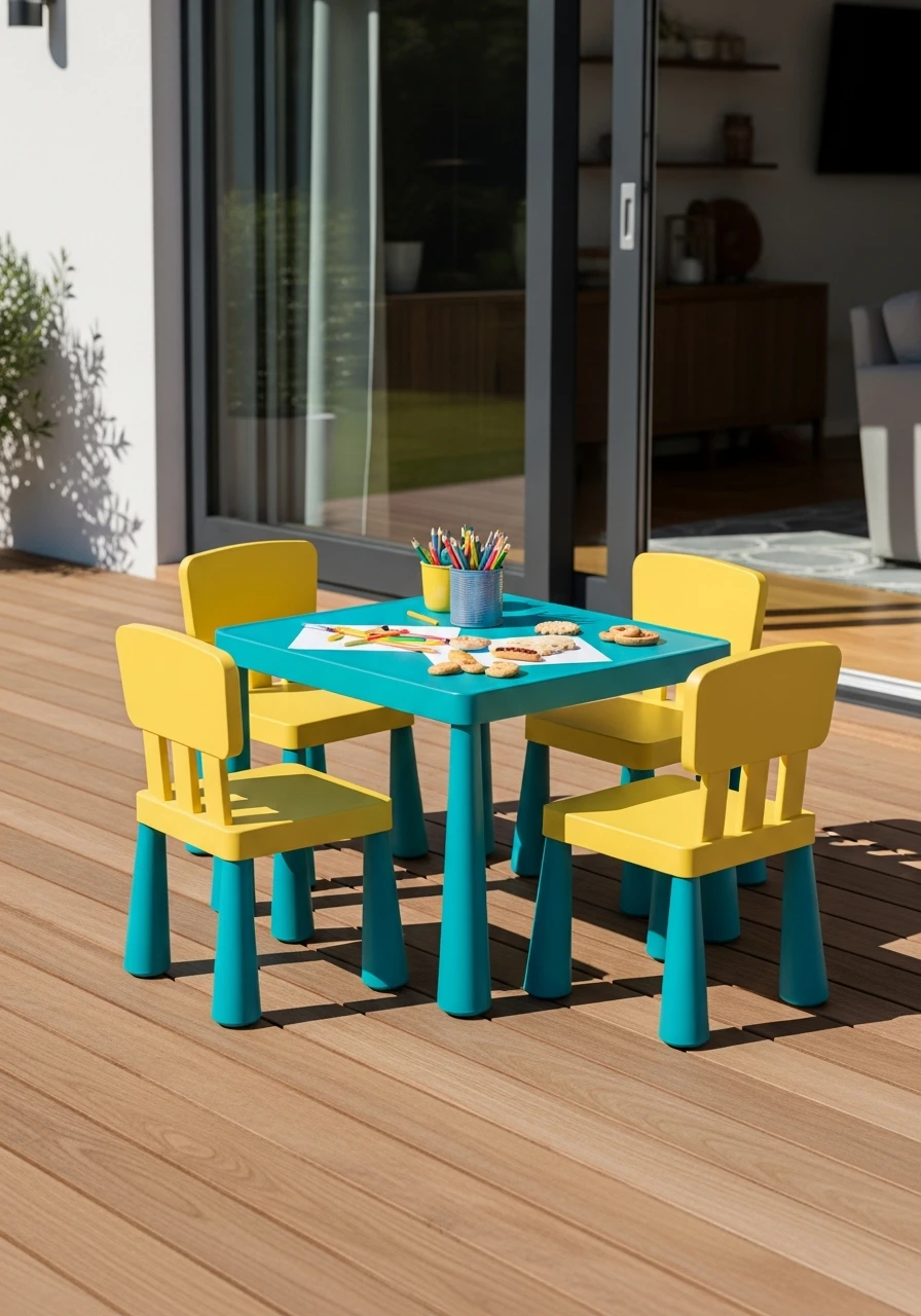 Kids’ Patio Furniture Sets - 50 Gorgeous Patio Furniture Ideas for a High-End Look on a Budget