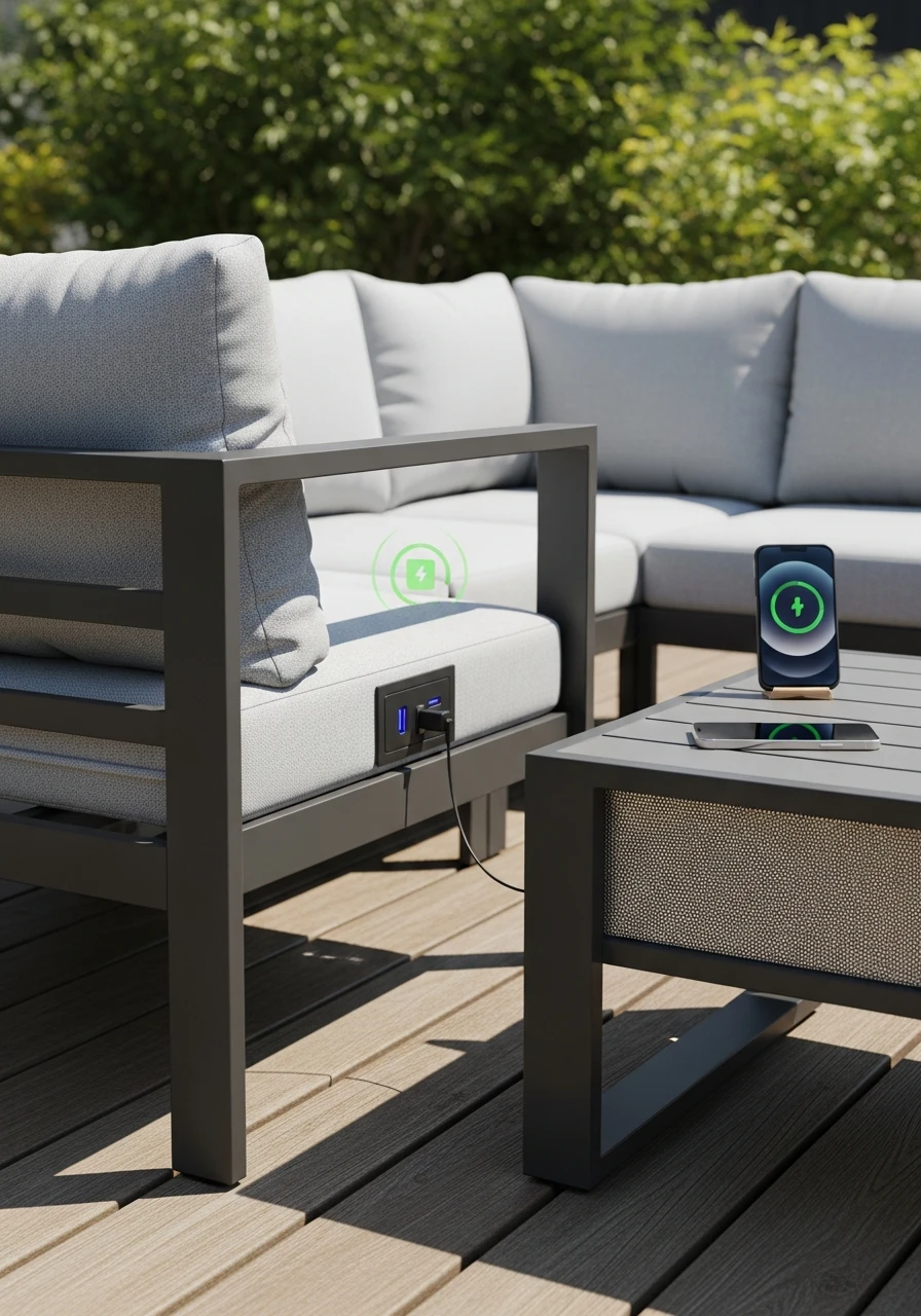 Techy Furniture for Your Patio - 50 Gorgeous Patio Furniture Ideas for a High-End Look on a Budget