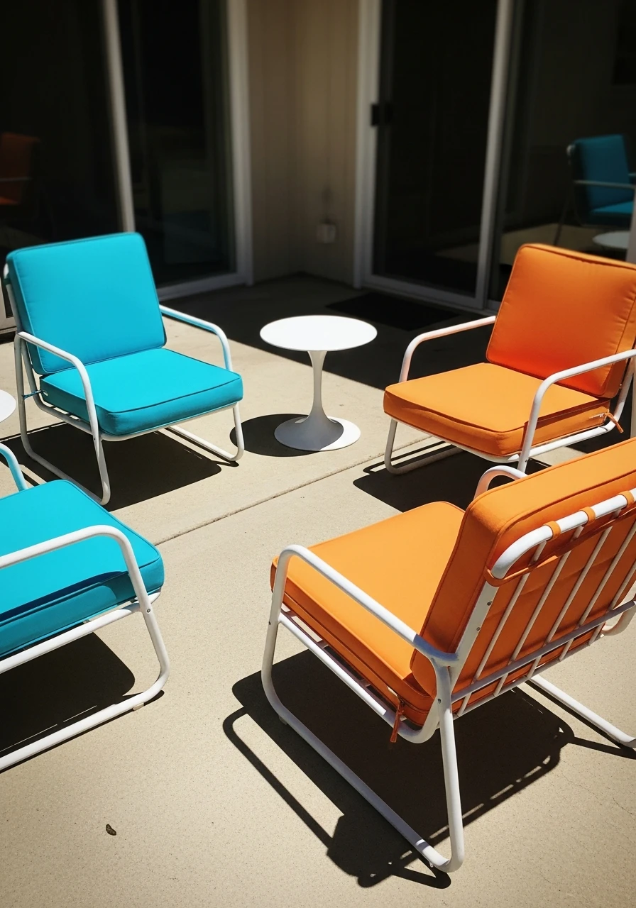 Retro-Inspired Outdoor Furniture - 50 Gorgeous Patio Furniture Ideas for a High-End Look on a Budget