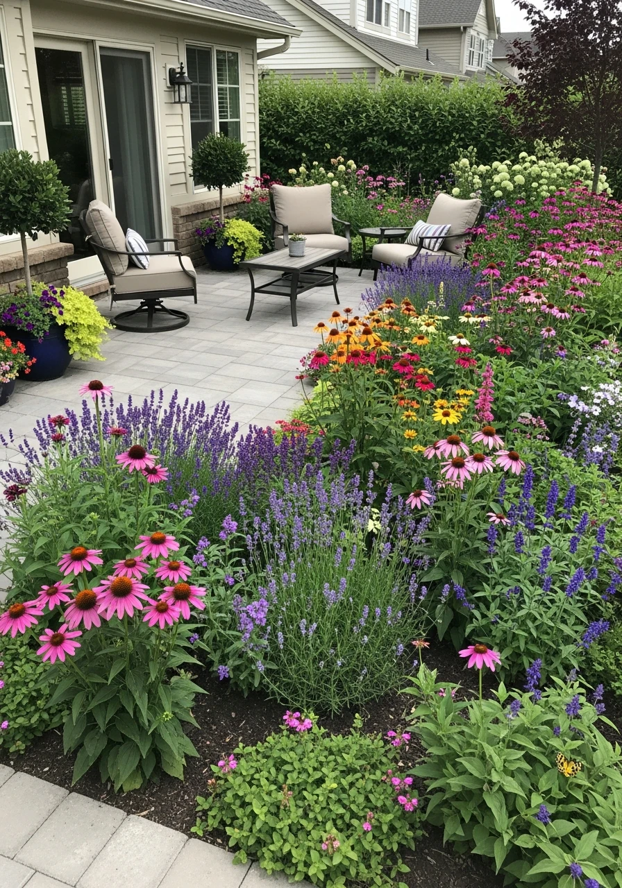 Wildlife-Friendly Pollinator Patio Garden