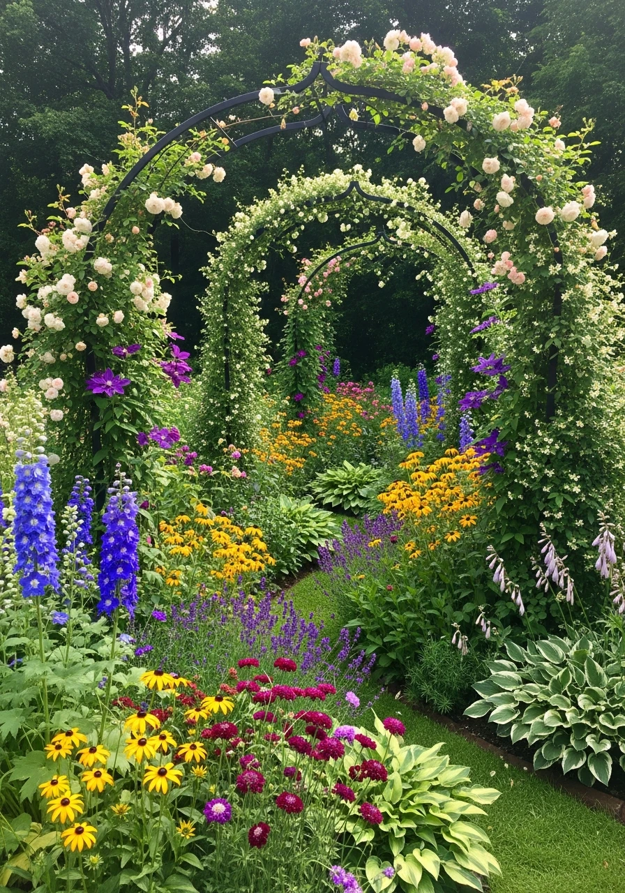 Arches & Climbers - Perennial Garden Ideas