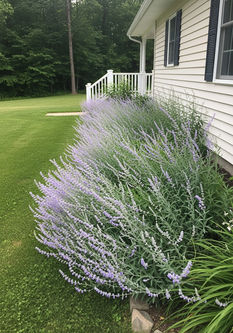 Airy Cottage Border - Perennial Garden Ideas