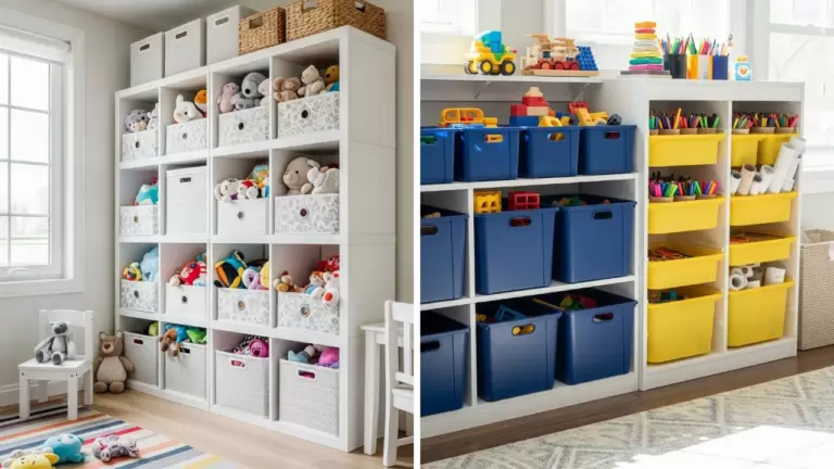 40 Genius Playroom Storage Ideas