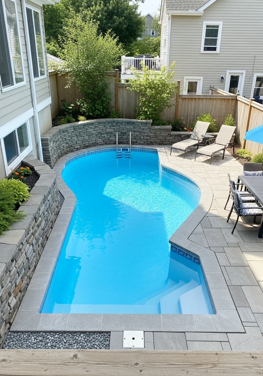 Customizable Modular Pool - 50 Small Backyard Pool Ideas That Look High-End (Even on a Budget)