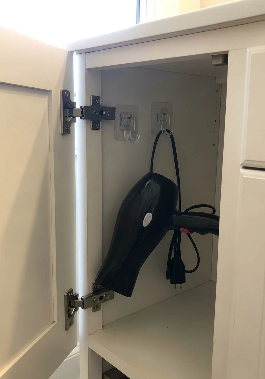 Hooks Inside Doors - 50 Genius Small Bathroom Storage Ideas That Look High-End