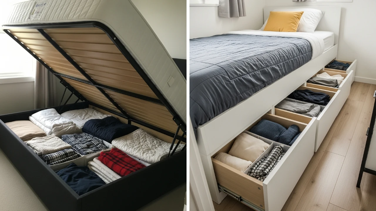 50 Smart Small Bedroom Storage Ideas - Addicted To Organization