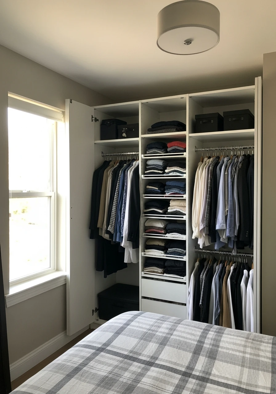 Spin Your Way to Space - 50 Smart Small Bedroom Storage Ideas for a Clutter-Free Space