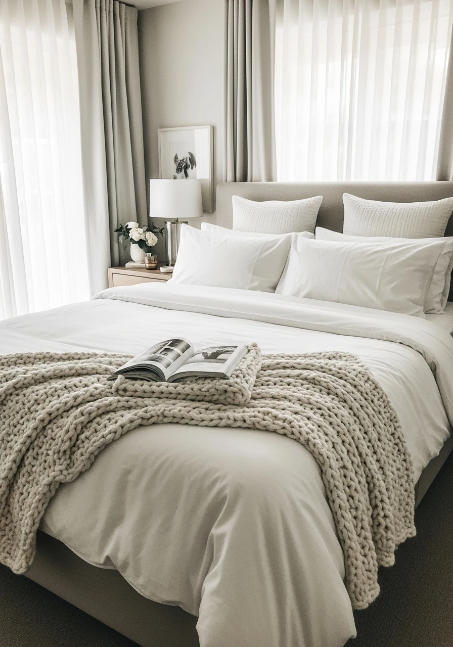 Hotel-Style Guest Retreat - 50 Simple Spare Bedroom Ideas That Look High-End on a Budget