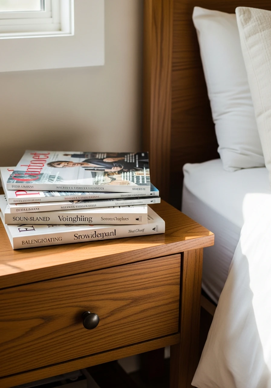 Small Reading Material - 50 Simple Spare Bedroom Ideas That Look High-End on a Budget