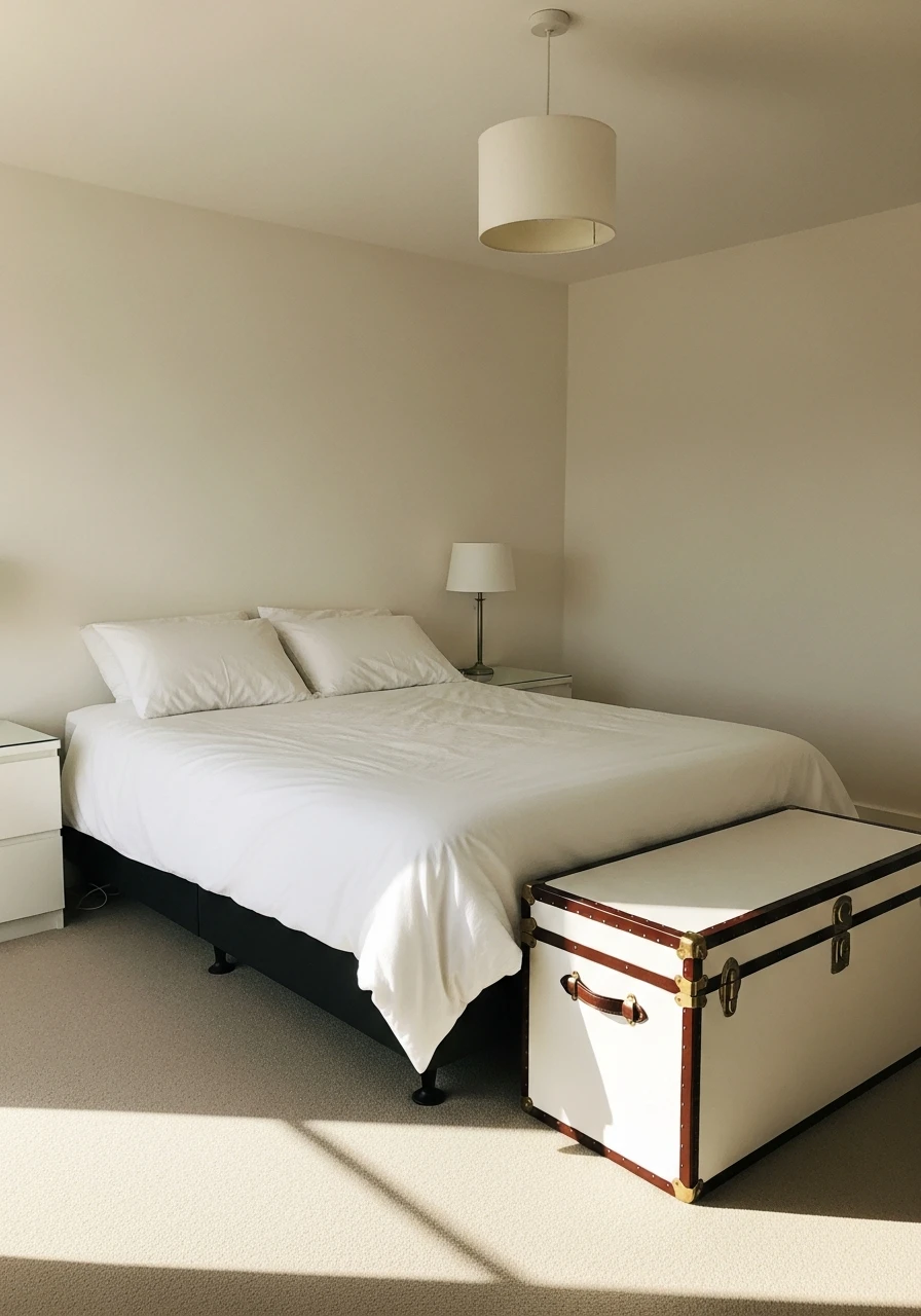 Clutter-Free Storage - 50 Simple Spare Bedroom Ideas That Look High-End on a Budget