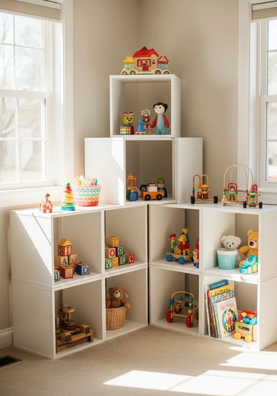 Modular Storage That Grows - 50 Toy Storage Ideas That Hide Clutter Like Magic