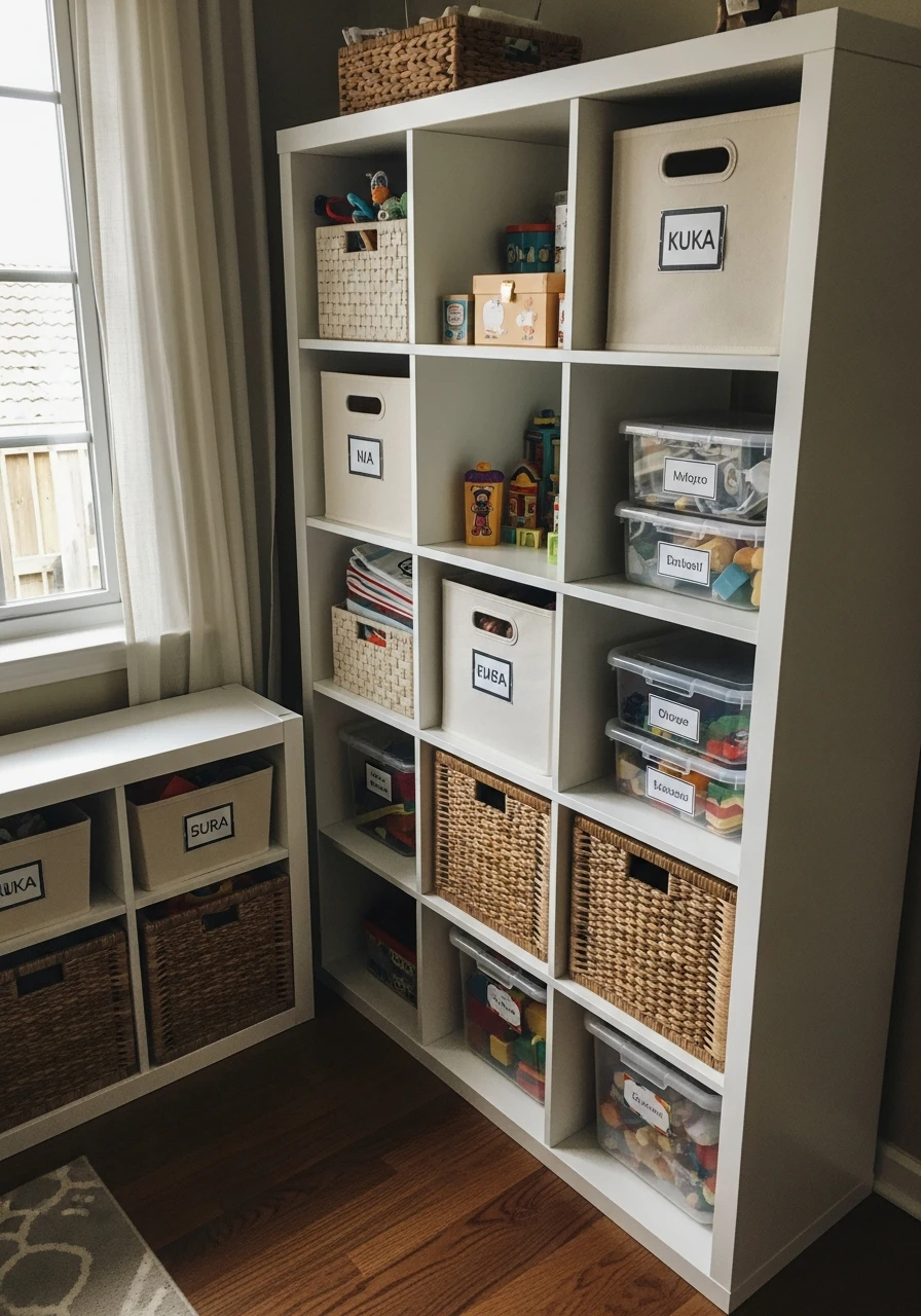 Designate A Toy Corner - 50 Toy Storage Ideas That Hide Clutter Like Magic