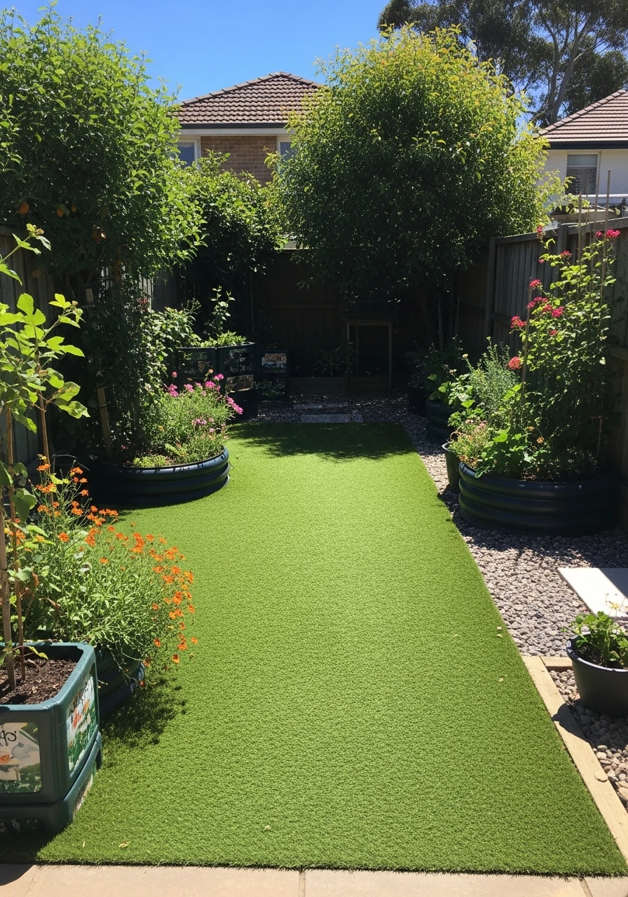 Sustainable Eco-Friendly Turf Garden