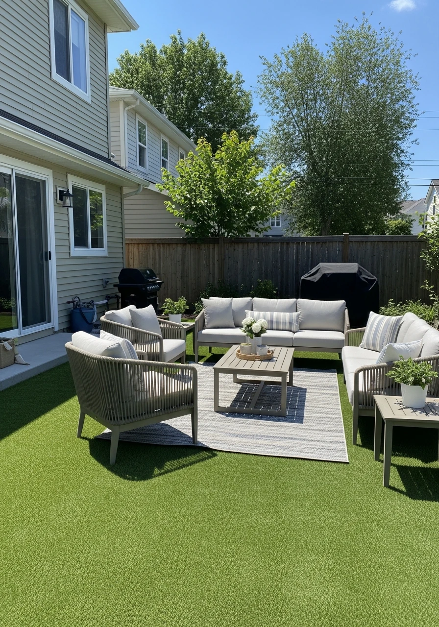 Turf Outdoor Living Room Extension