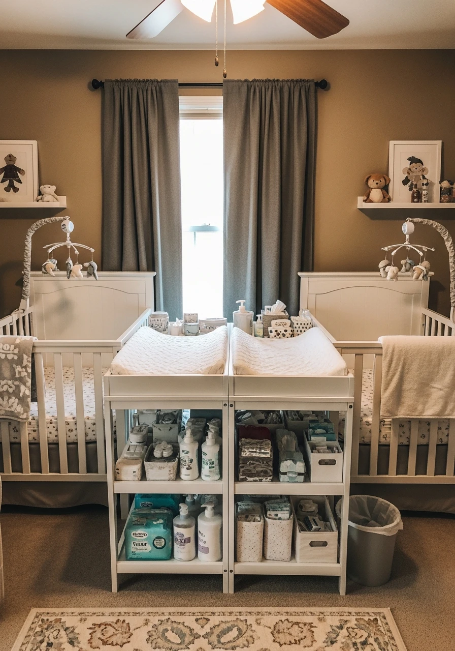 50 Brilliant Twin Nursery Ideas - Addicted To Organization