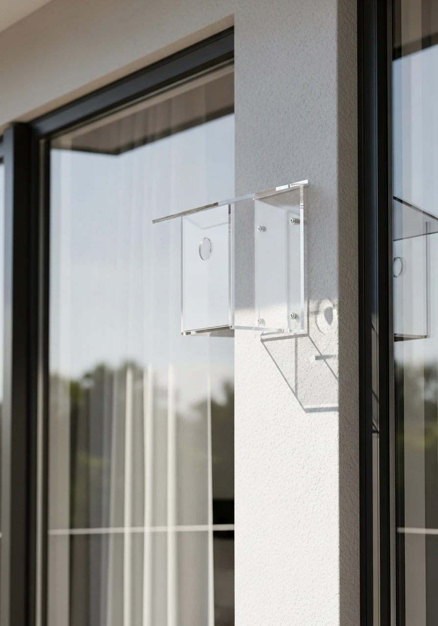 Transparent Acrylic Birdhouse