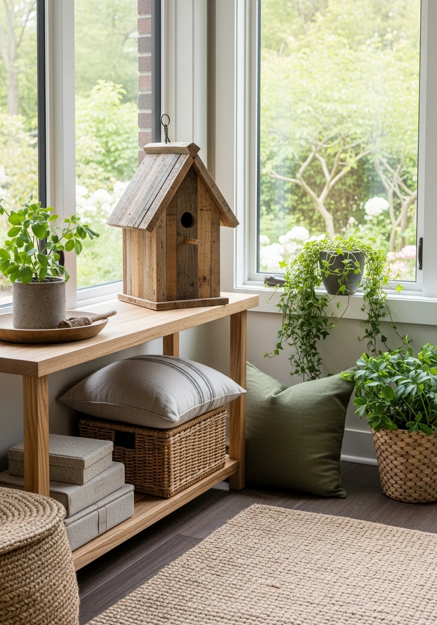 Reclaimed Wood Rustic Birdhouse