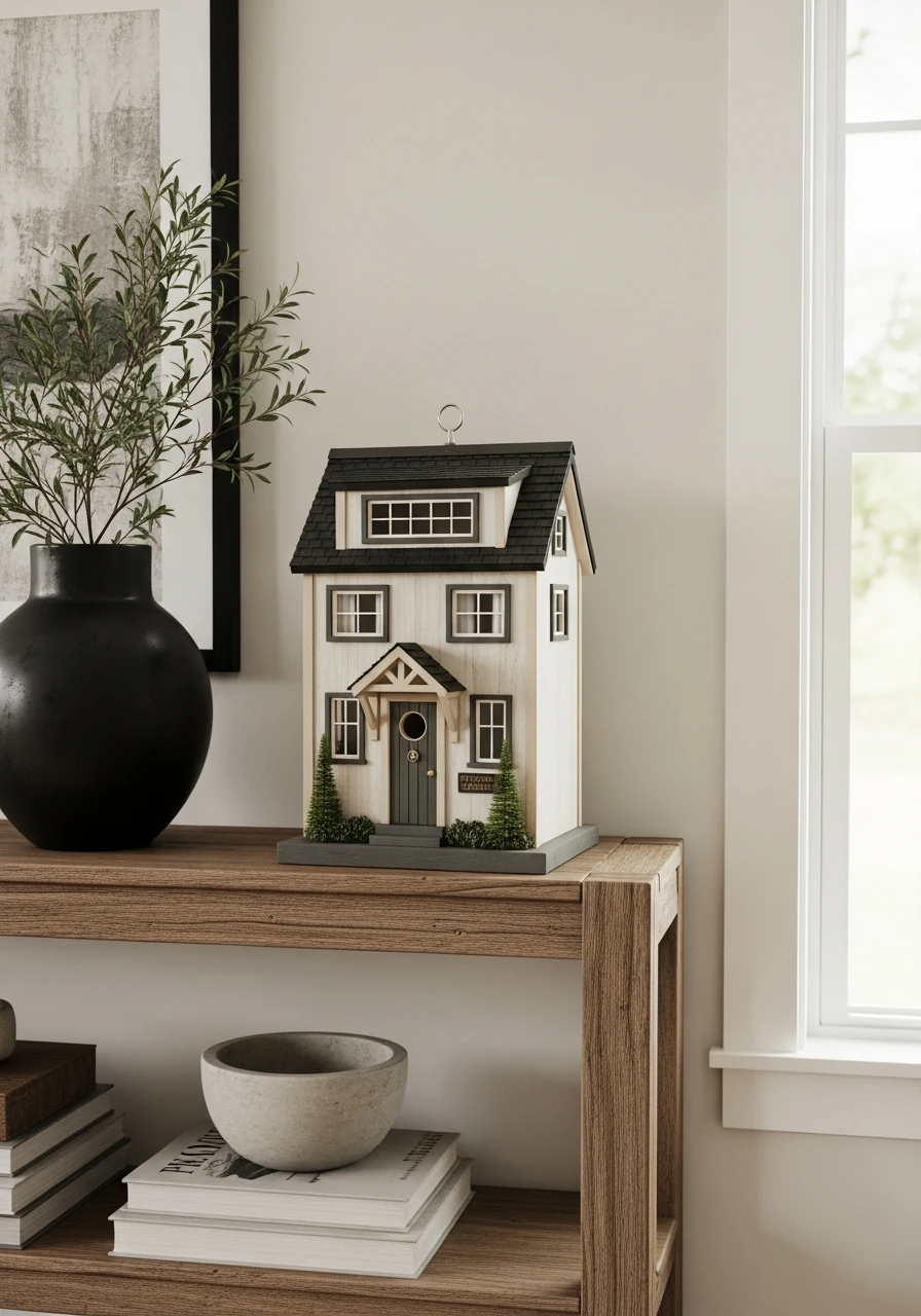 Micro Cabin Birdhouse