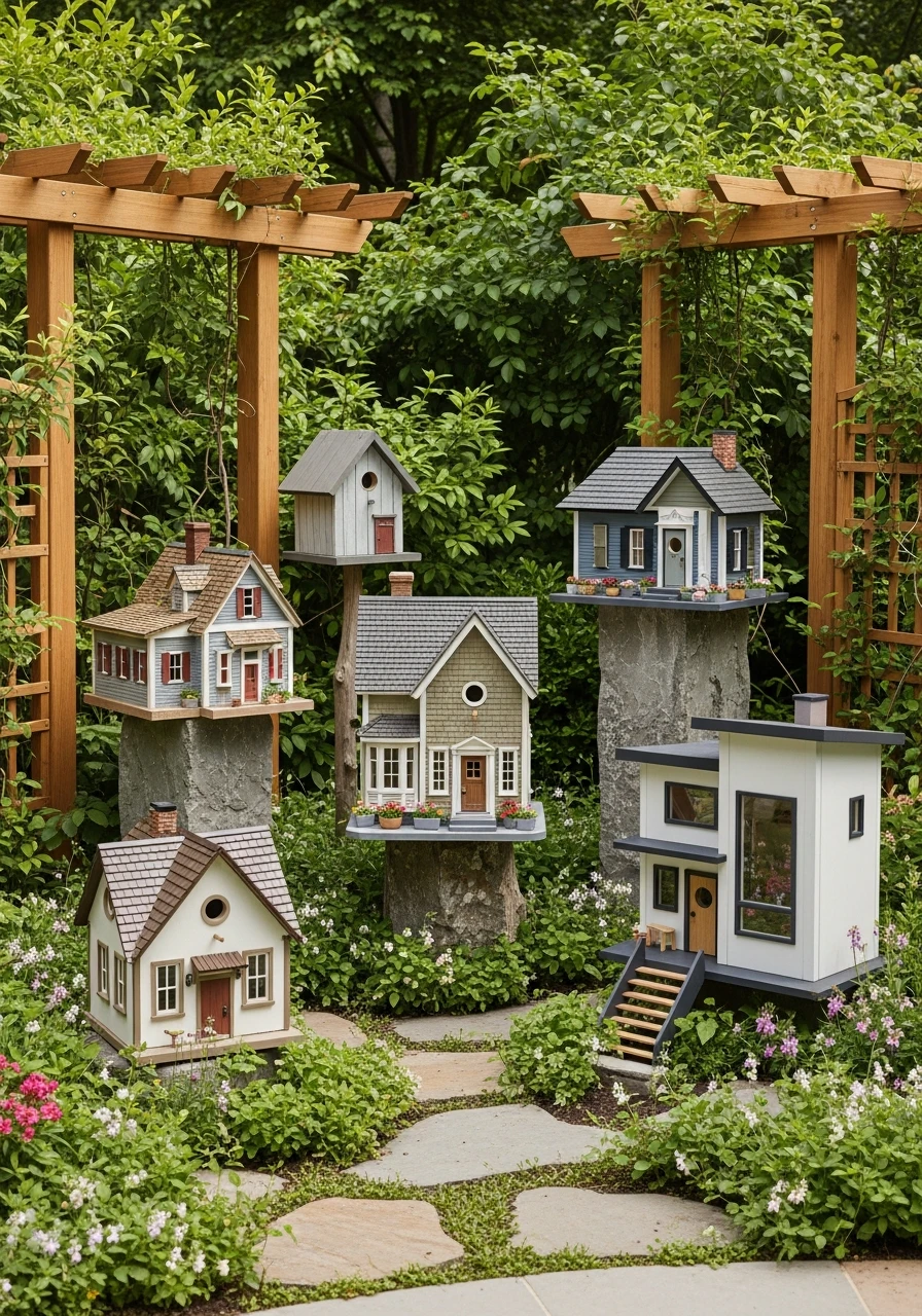 Miniature Home Bird Retreats