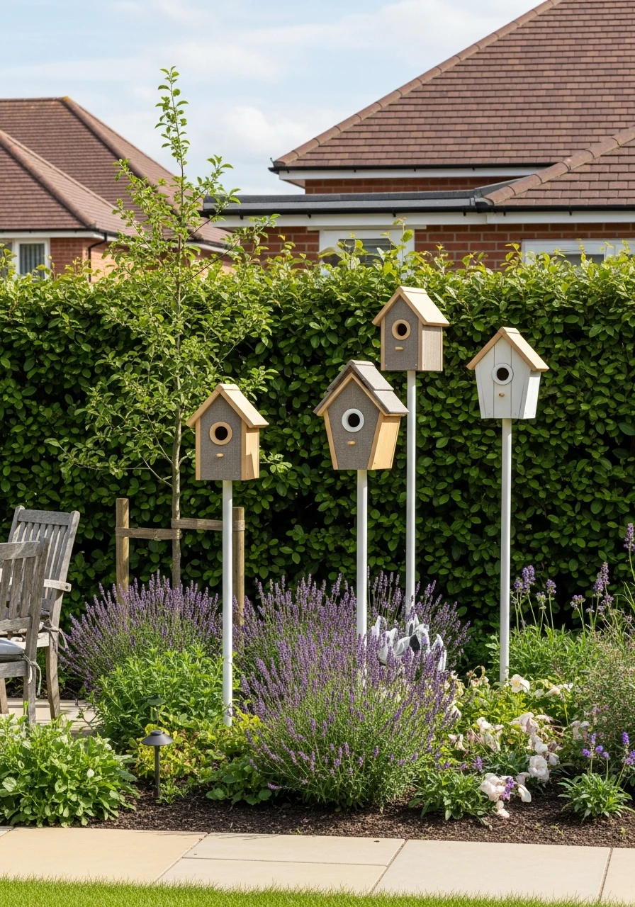 Garden Art Birdhouse Statements