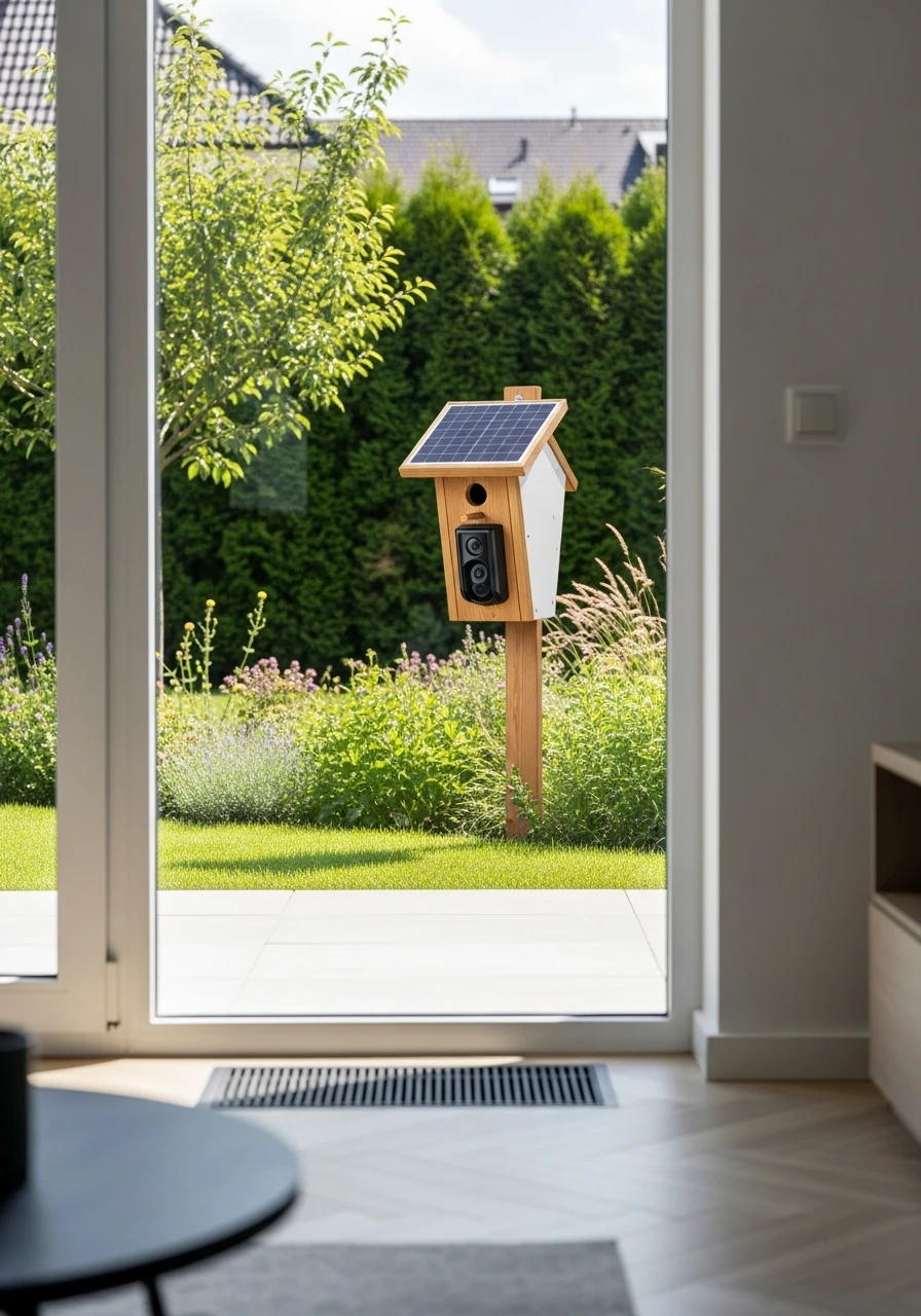 Smart Tech Birdhouse with Camera