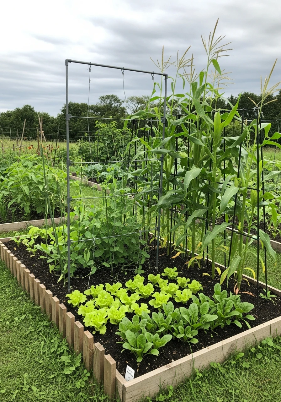 Wind-Protected Garden Corners - 55 Clever Vegetable Garden Ideas for a Dreamy Harvest