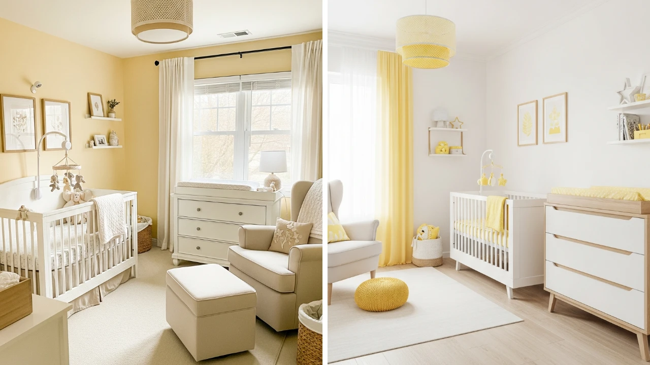 50 Yellow Nursery Ideas - Addicted To Organization