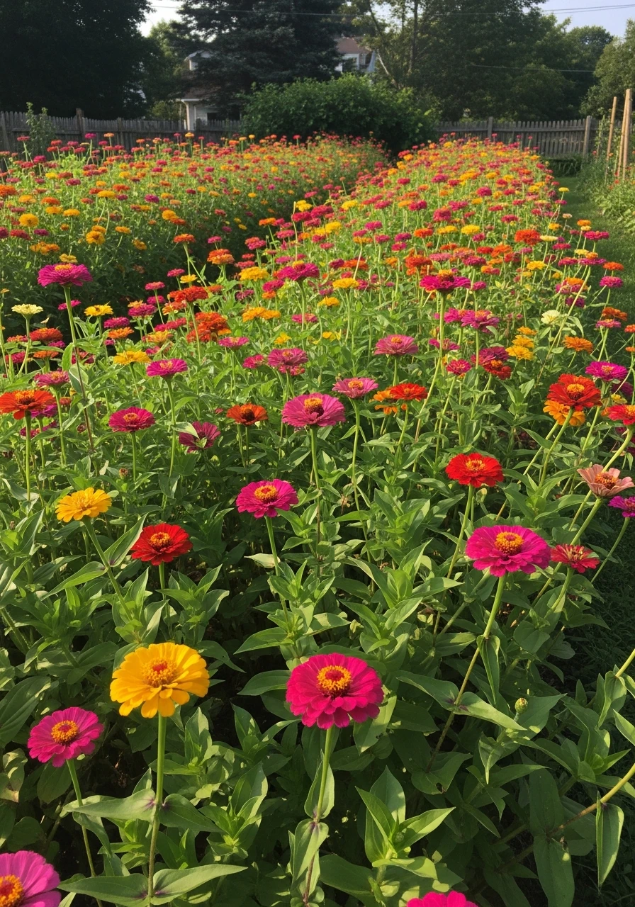 Zinnia Meadow Style - 40 Charming Zinnias Garden Ideas for a Beautiful Yard