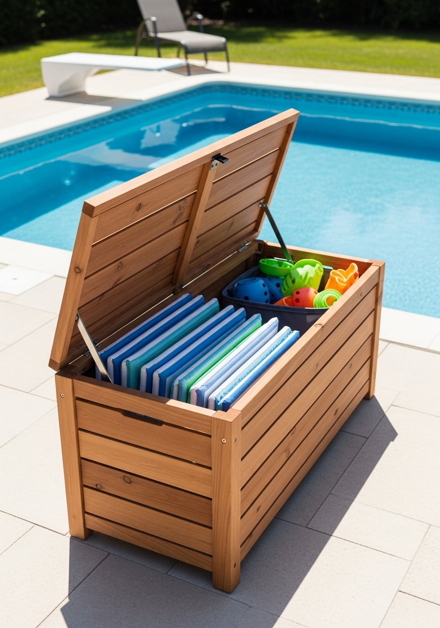 10. Under Bench Storage Area