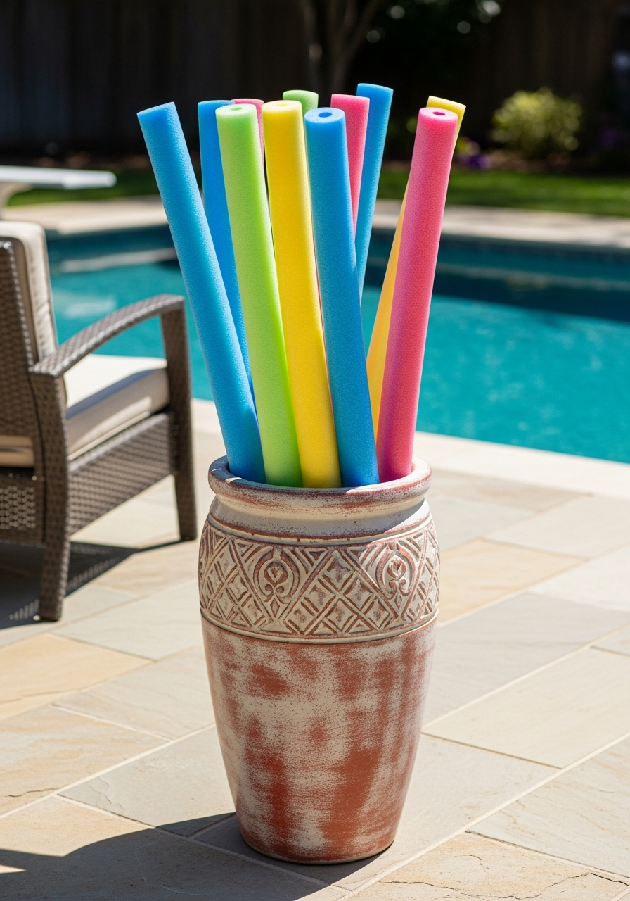 4. Vertical Planter Noodle Holder